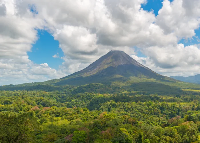 Arenal cloudy skies Arenal cloudy skies