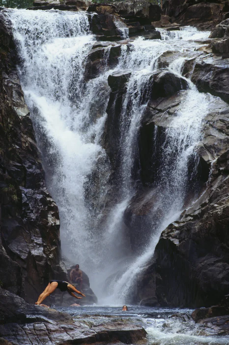 Belize Big Rock Falls portrait
