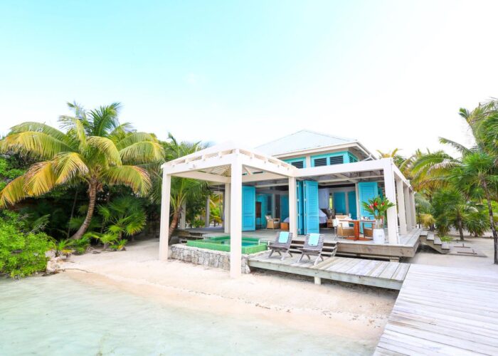 Belize Cayo Espanto villa exterior Belize Cayo Espanto villa exterior