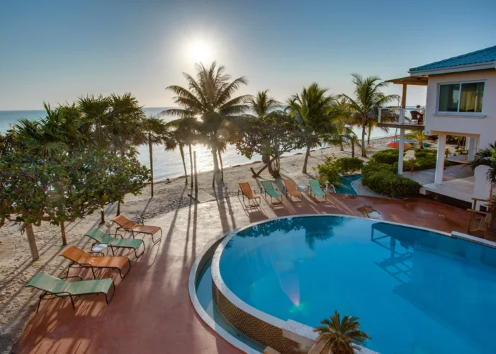 Belize Laru Beya sunset