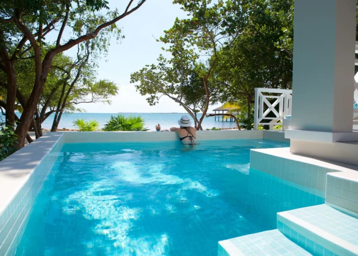 Belize Naia pool oceanview Belize Naia pool oceanview