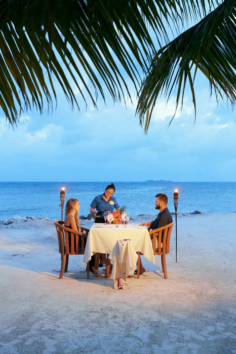 Belize Ray Caye private dining