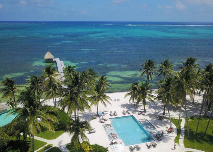 Belize Victoria House aerial