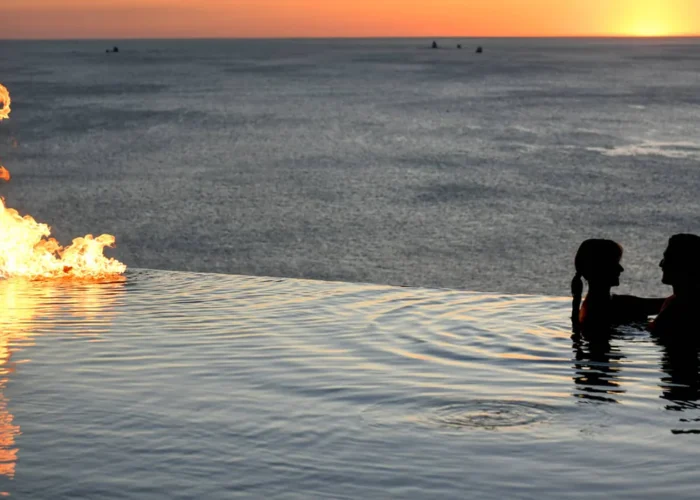 Casa Chameleon infinity pool couple Las Catalinas Casa Chameleon infinity pool couple Las Catalinas