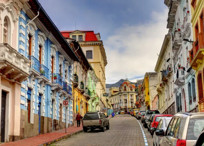 Ecuador Quito street