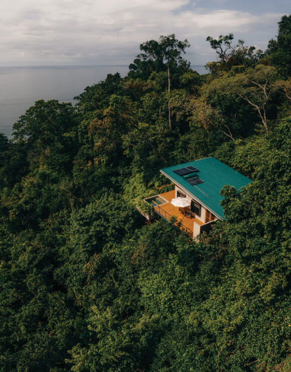 El Remanso, Osa Peninsula, aerial