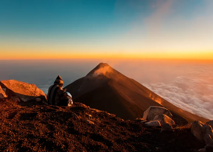 Guatemala Acatenango sunrise Guatemala Acatenango sunrise