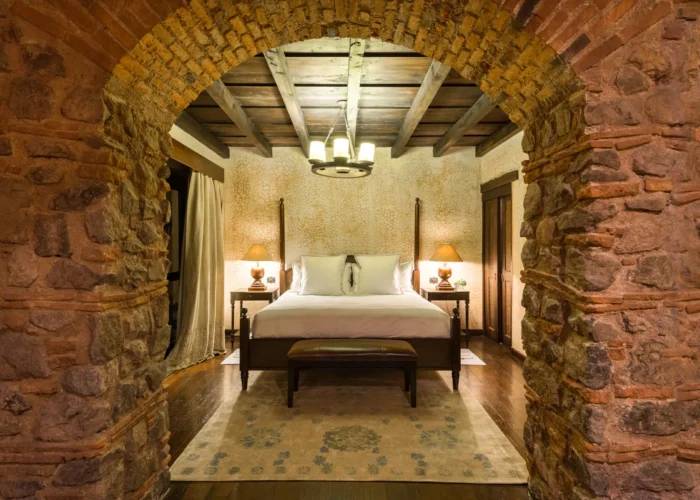 Guatemala Antigua El Convento room Guatemala Antigua El Convento room