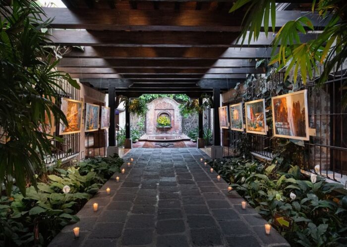 Guatemala Antigua Porta entrance Guatemala Antigua Porta entrance