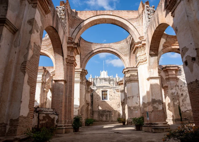 Guatemala Antigua San Jose sky Guatemala Antigua San Jose sky