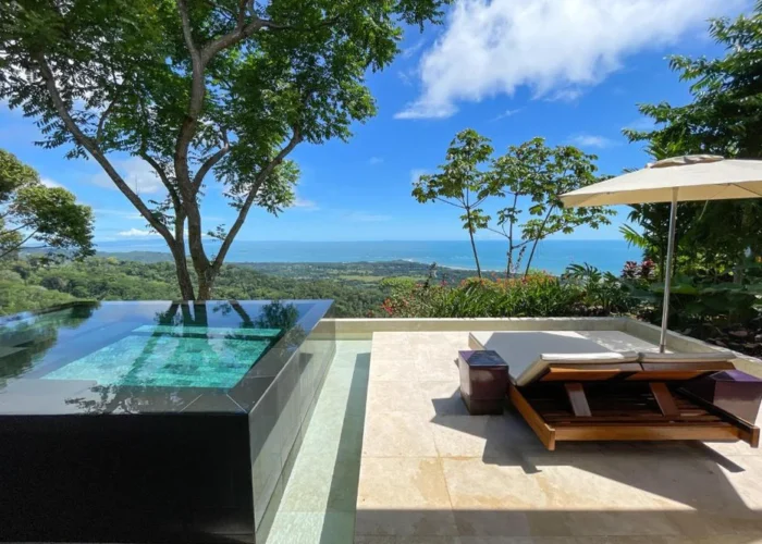 Kura plunge pool view