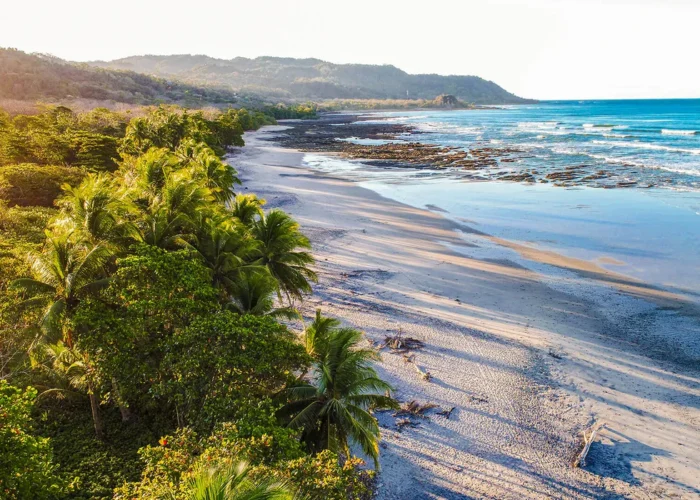 Malpais aerial beach