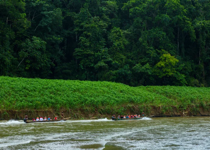Panama Embera boat ride