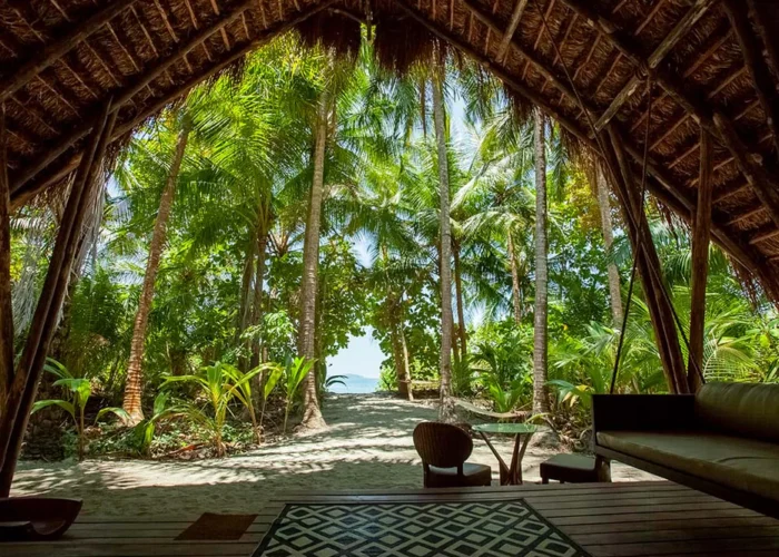 Panama Isla Palenque casita view Panama Isla Palenque casita view