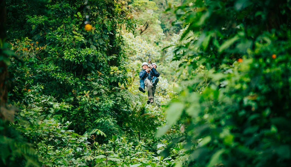 Selvatura zip line Monteverde Costa Rica