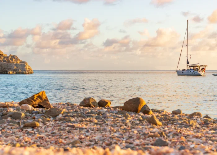 St Barts sunset beach