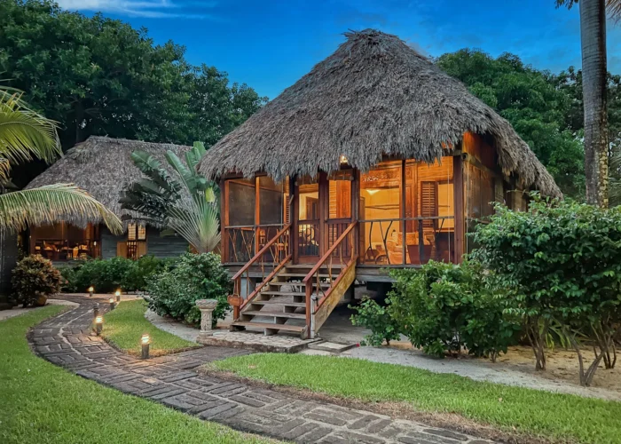 Turtle Inn cabins Belize