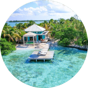 Cayo Espanto Belize circle